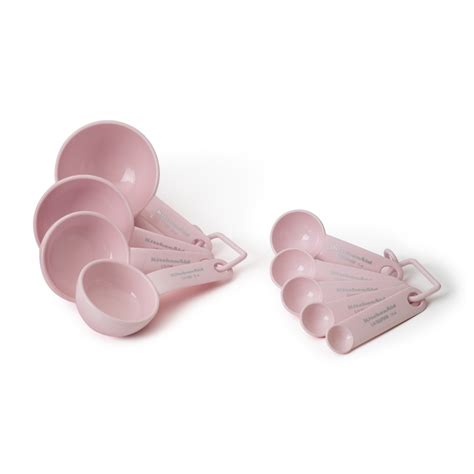 Pink Measuring Cups And Spoons Chef Costs