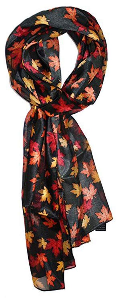 Best Autumn Leaves Scarves For Women 2019 Scarf Collection Modern