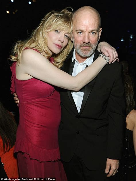 Courtney Love Attends The Rock Hall Of Fame Induction For Nirvana But