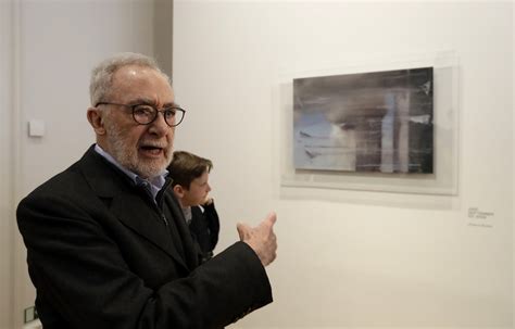 German Artist Gerhard Richter Opens Retrospective In Prague Art