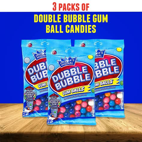 Buy Gumball Refills For Gumball Machine 15 Ounce Dubble Bubble