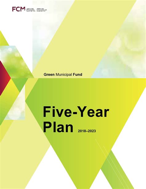 5 Year Plan Template Collection