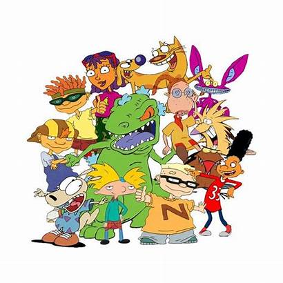 Cartoon 90 Mash Nickelodeon 90s Character Teepublic