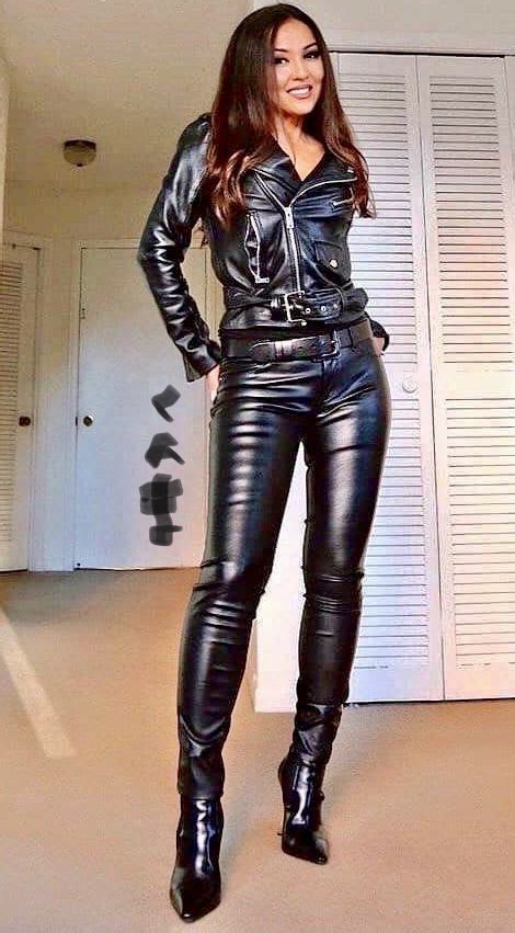 Pin By Leathair On レザーライダース Leather Pants Women Sexy Leather Outfits