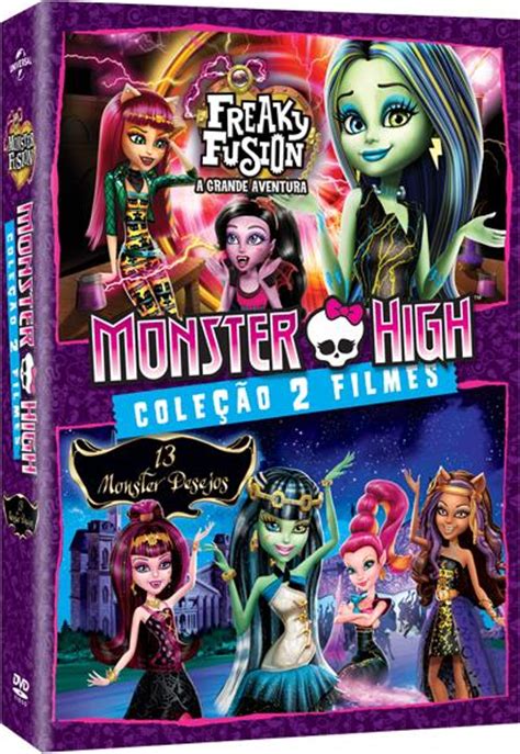Pack Monster High Freaky Fusion Monster Desejos Monster High