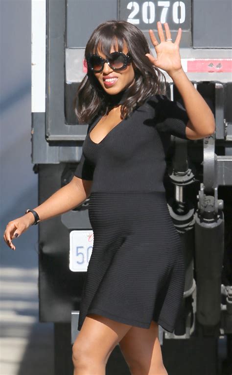 how pregnant kerry washington is staying healthy e news