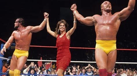 Hulk Hogan Macho Man Randy Savage And Miss Elizabeth Macho Man