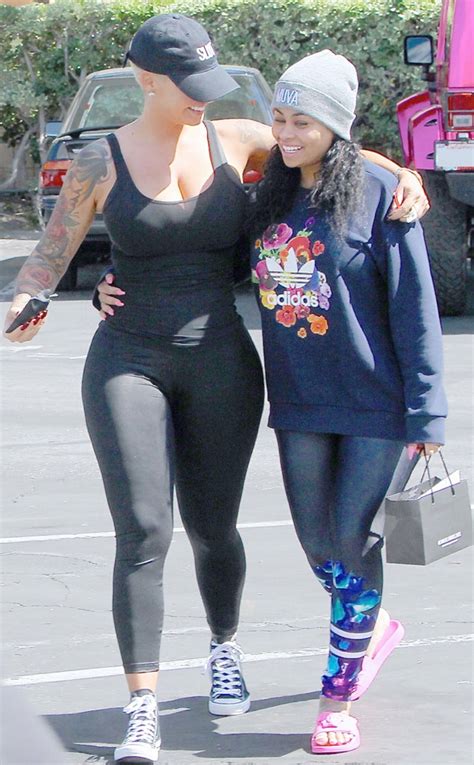 blac chyna and amber rose from the big picture today s hot photos e news canada