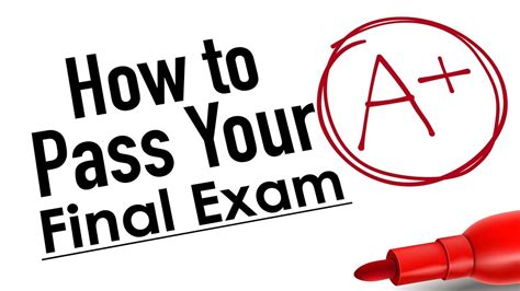 How To Pass In The Examination Youtube