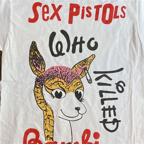 sex pistols tシャツ who killed bambi 45revolution