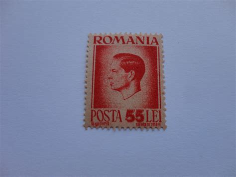 55 Lei Great Old Romania Postage Stamp Postage Stamps Rare Stamps