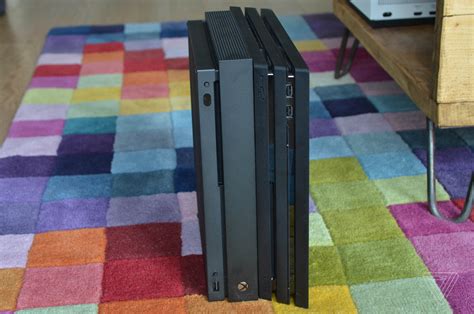 PS4 Pro Vs Xbox One X In Pictures The Verge