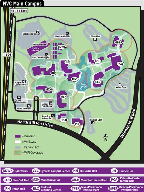 Nvc Campus Map