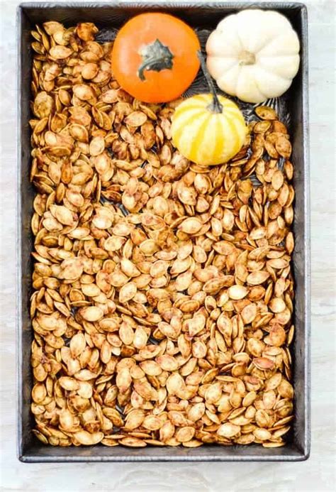 When you learn how to bake pumpkin seeds, you have one of the most versatile foods on your hands. Homemade Cinnamon Sugar Pumpkin Seeds - Joyfoodsunshine