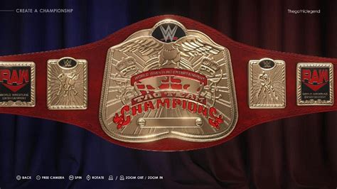 Wwe K Custom Titles Wwe Raw Tag Team Championship Youtube