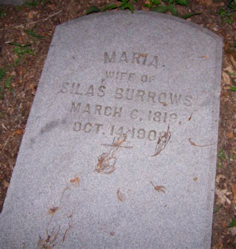 Southern Ct Paranormal Society Silas Burrows Cemertery Mystic Ct