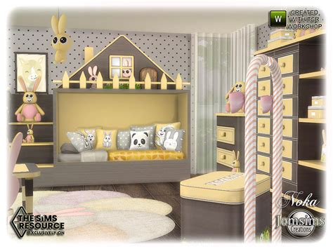 The Sims Resource Noka Kids Bedroom