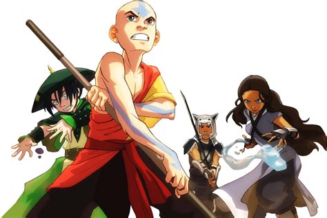 Including transparent png clip art, cartoon, icon, logo, silhouette, watercolors, outlines, etc. Download 900 X 625 - Avatar The Last Airbender Characters ...