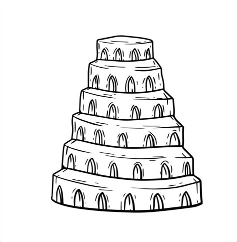 Tower Of Babel Drawing