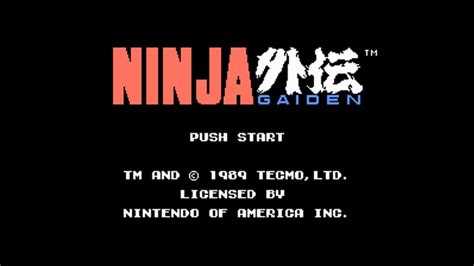 Ninja Gaiden Nes Game Hub Nintendo Times