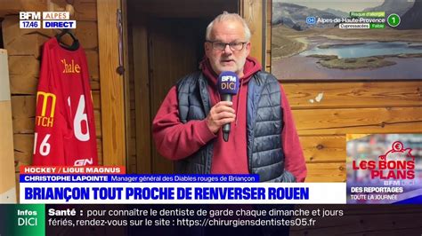 Le Club Des Alpes Du Sud Du Lundi 15 Janvier Briançon Tout Proche De Renverser Rouen