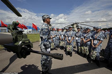 China Flexes Military Muscle In Hong Kong On Anniversary Daily Mail