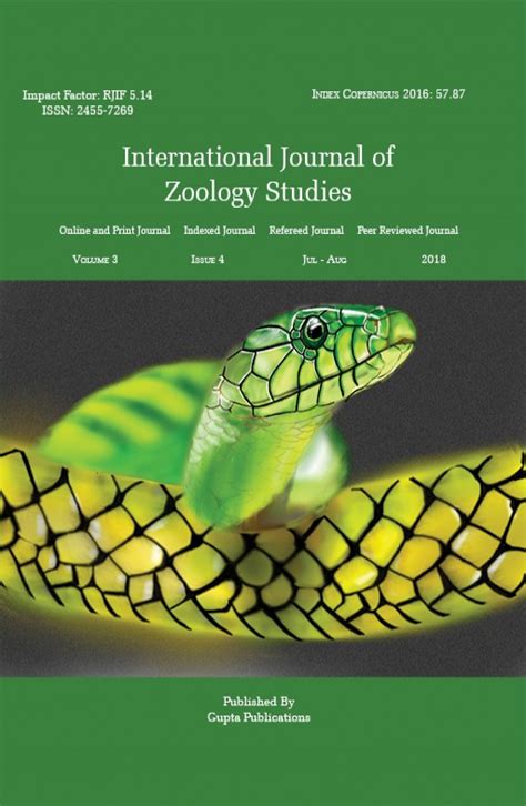 Initially emphasizing dialogue among diverse christian traditions, the journal's focus quickly broadened to. International Journal of Zoology Studies : Academic ...