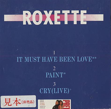roxette it must have been love snapped japanese promo 3 cd single cd3 442055