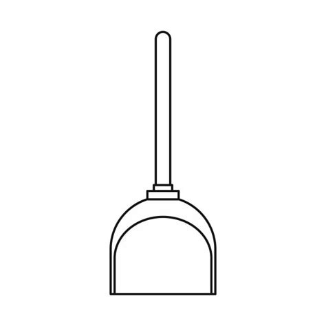 Dustpan Icon Outline Style Dustpan Icon Outline Png And Vector With