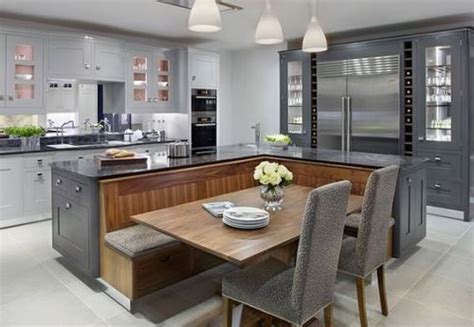 25 Stunning Kitchen Booths And Banquettes Kitchen Island Booth