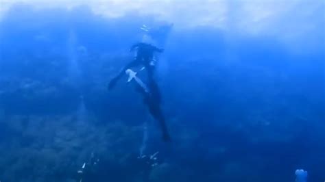 Watch Horrifying Moment Shark Savages Diver In Chilling Red Sea Footage As Terrified Victim