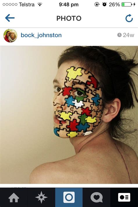 Jigsaw Johnston Jigsaw Face Paint Carnival Painting Photo