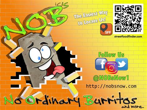 NOB's - No Ordinary Burritos | Food Trucks In | Orlando FL