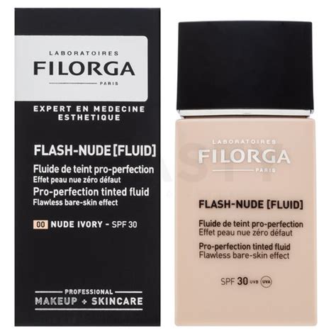 Filorga Flash Nude Tinted Fluid Nude Ivory Emulsiones Tonificantes E Hidratantes Para Piel