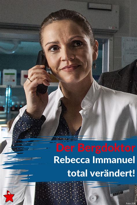 Bergdoktor Star Rebecca Immanuel Privat So Sexy Rebecca Immanuel