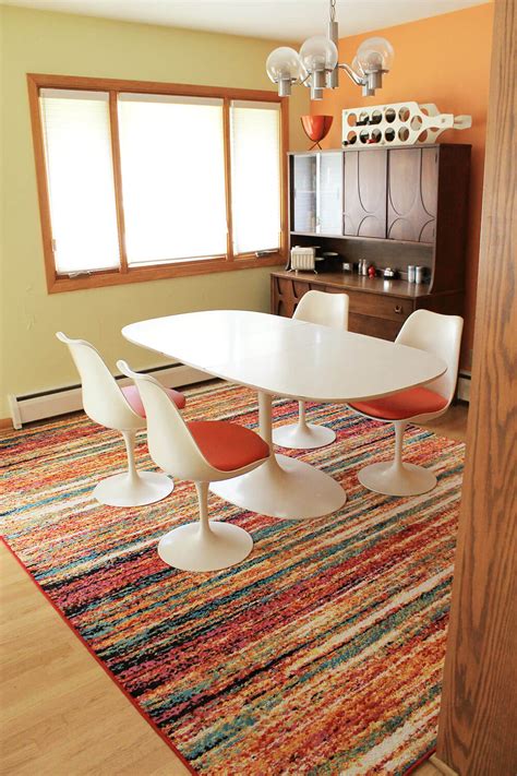 Browse our collection and find your perfect 9x12 rug today! Kate's bright and cheery new dining room rug