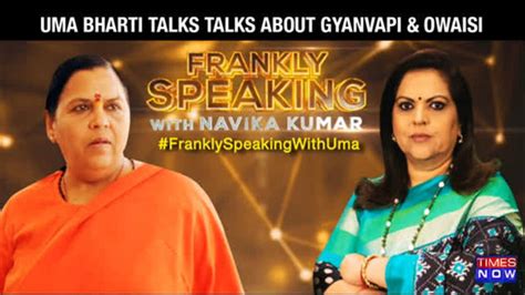 Not What They Claim To Be Says Uma Bharti On Muslim Leaders Frankly Speaking