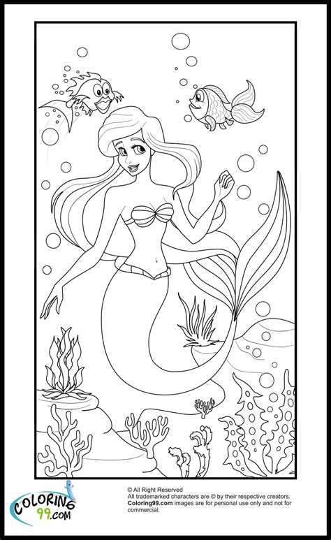 This website brings you numerous disney princess coloring pages that allow your kids to explore their creativity while indulging in his or her favorite fairy tale fantasies. Disney Princess Ariel Coloring Pages | Team colors
