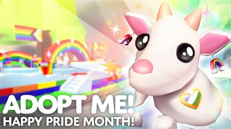 🏳️‍🌈 Pride Update 🌈 New Pet Goat 🐐 Adopt Me On Roblox Youtube