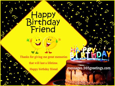 Thanks Quotes For Birthday Wishes To Best Friend Beautiful Happy