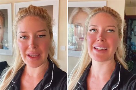 The Hills Heidi Montag Breaks Down In Tears As Star Admits Shes