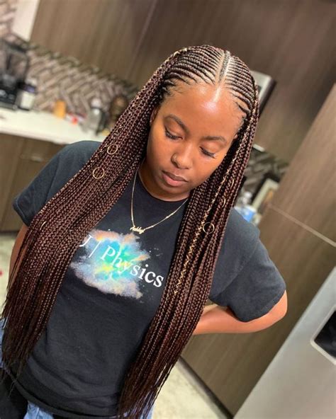 Ghana braids are always in fashion and very impressive hairstyles to wear. Stunningly Cute Ghanaian Braids Styles For 2020