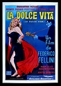 La Dolce Vita Old Film Poster 1960