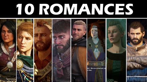 AC Valhalla All Romances Kissing Scenes Romanceable Characters List Options Assassin S