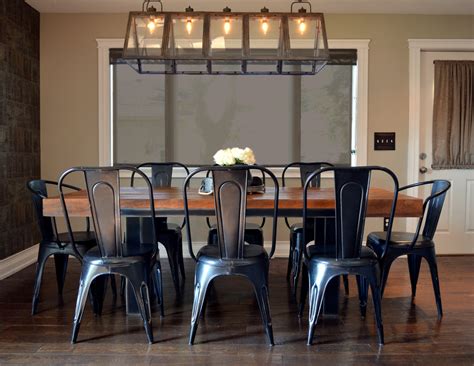 Industrial Farmhouse Industrial Dining Room Chicago By Vara