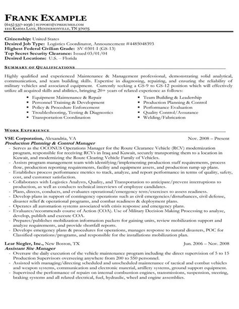 43 Federal Resume Sample Pdf For Your Application