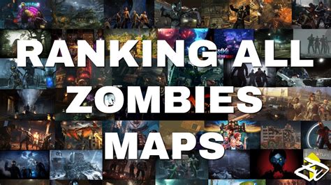 Ranking All Cod Zombies Maps Youtube
