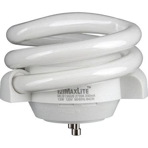 Maxlite 13 Watt Gu 24 Lampe Fluocompacte 2700k Home Depot Canada