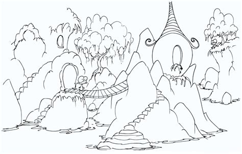 The relief of mountains can have slopes, passes, valleys, glaciers. Mountain coloring pages to download and print for free