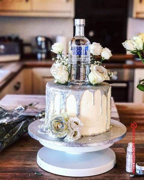 Birthday celebrations call for extra special cocktail recipes! 50 Vodka Cake Design (Cake Idea) - March 2020 in 2020 ...